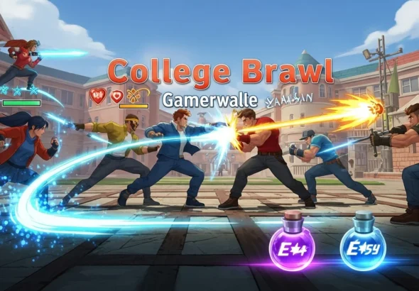 College Brawl Gameplay