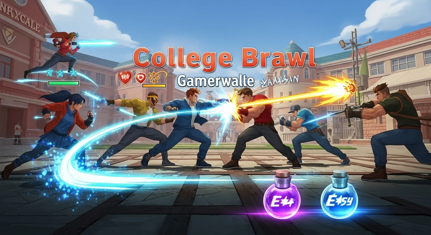 College Brawl Gameplay